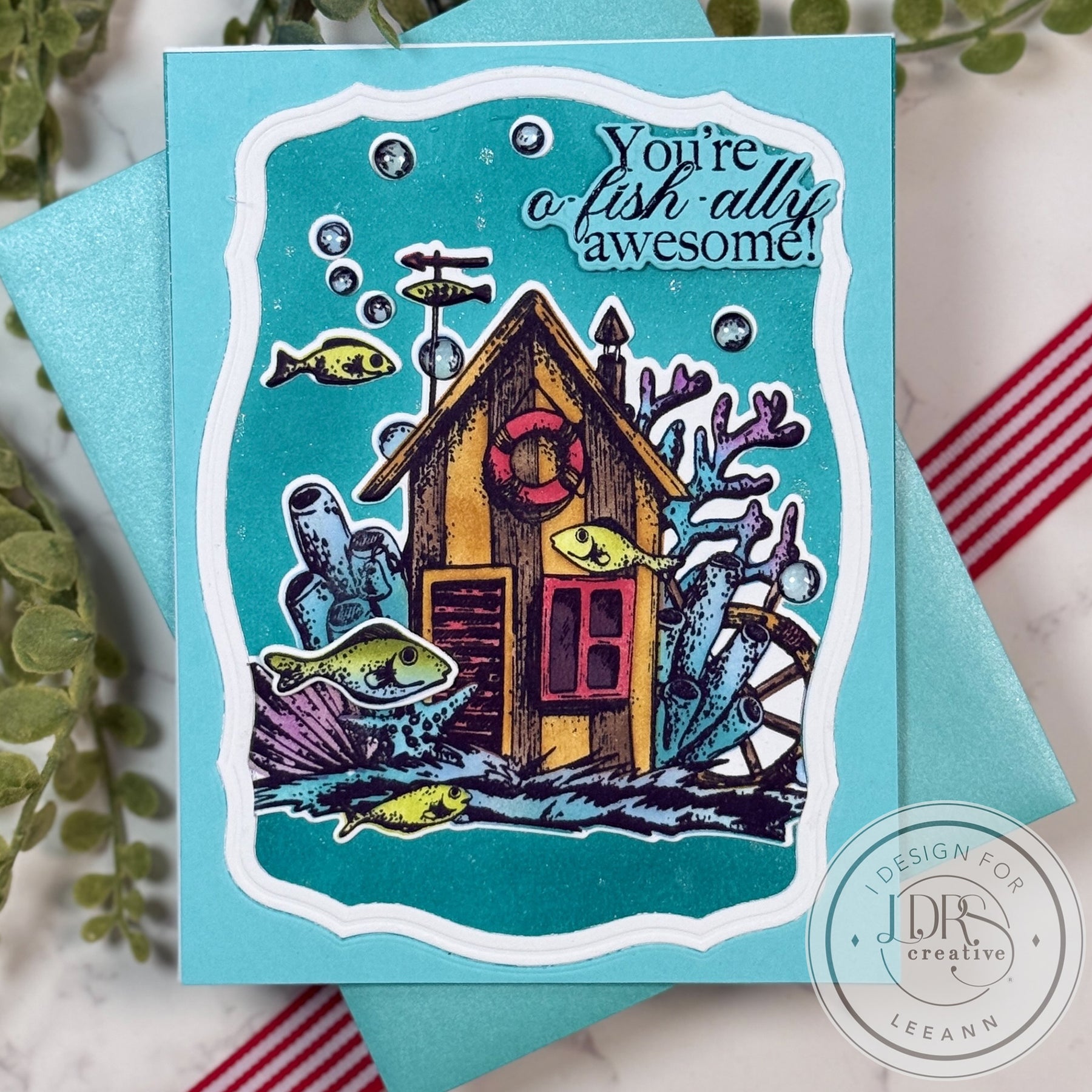 The Sea Shack 4x6 Stamps
