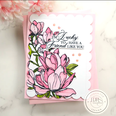 Sweet Magnolias Layering Stencils