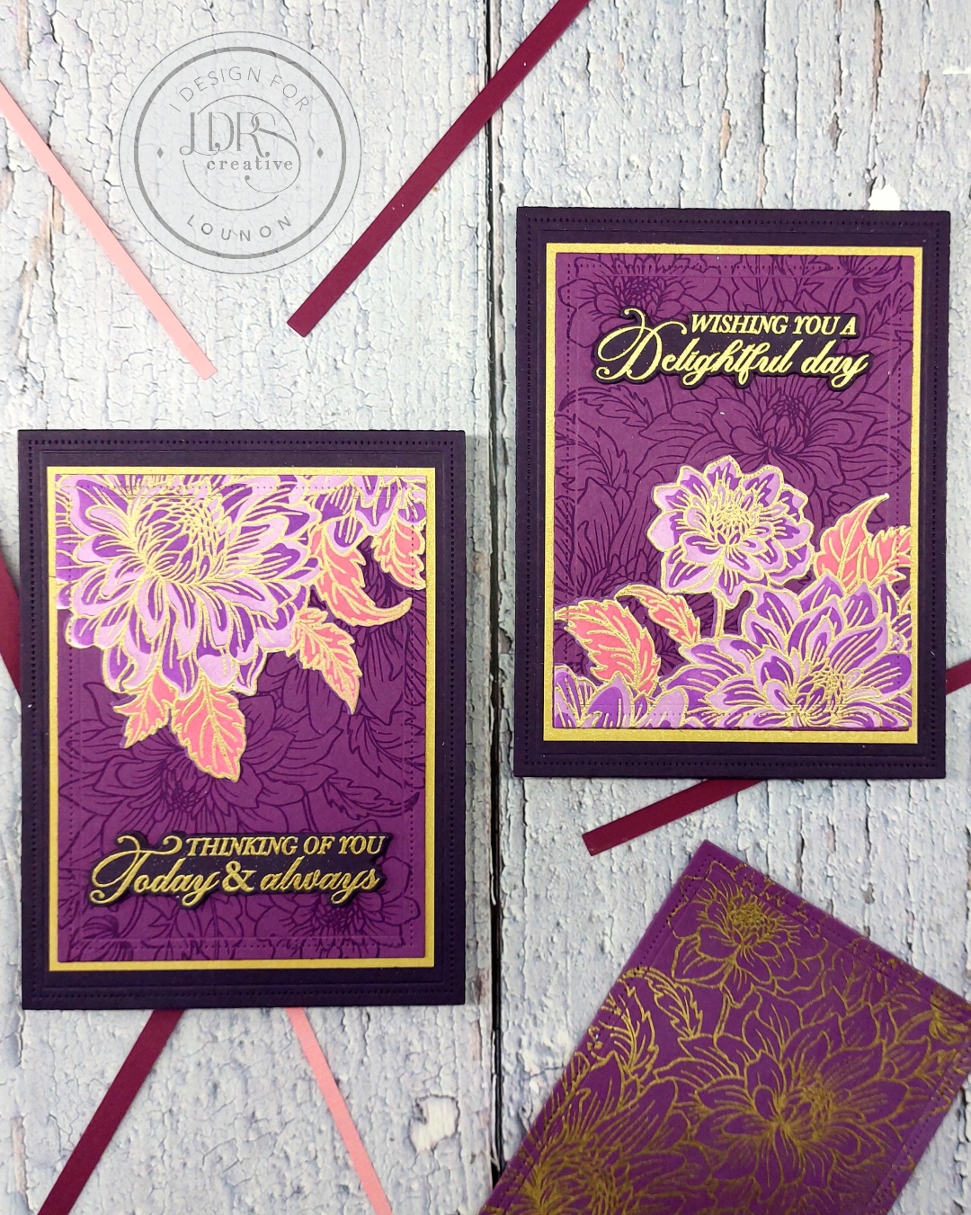 Delightful Dahlias Coordinating Dies