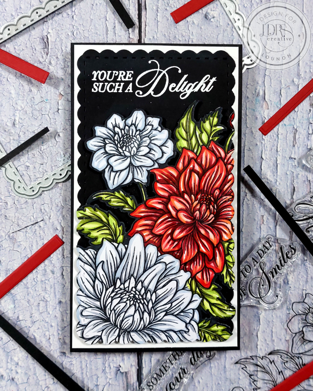 Delightful Dahlias Coordinating Dies