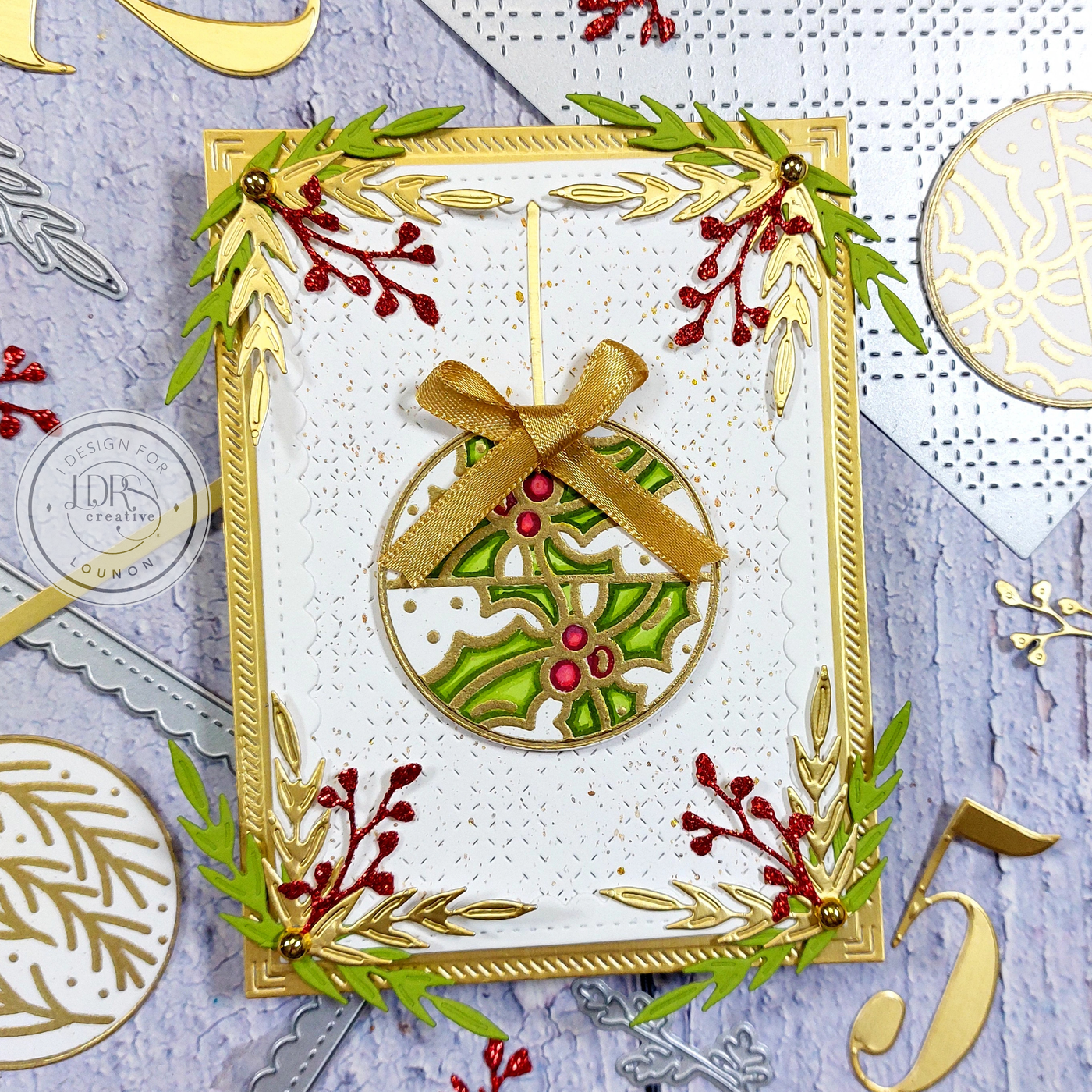 Christmas Puzzle Scenes 6x8 Stamps
