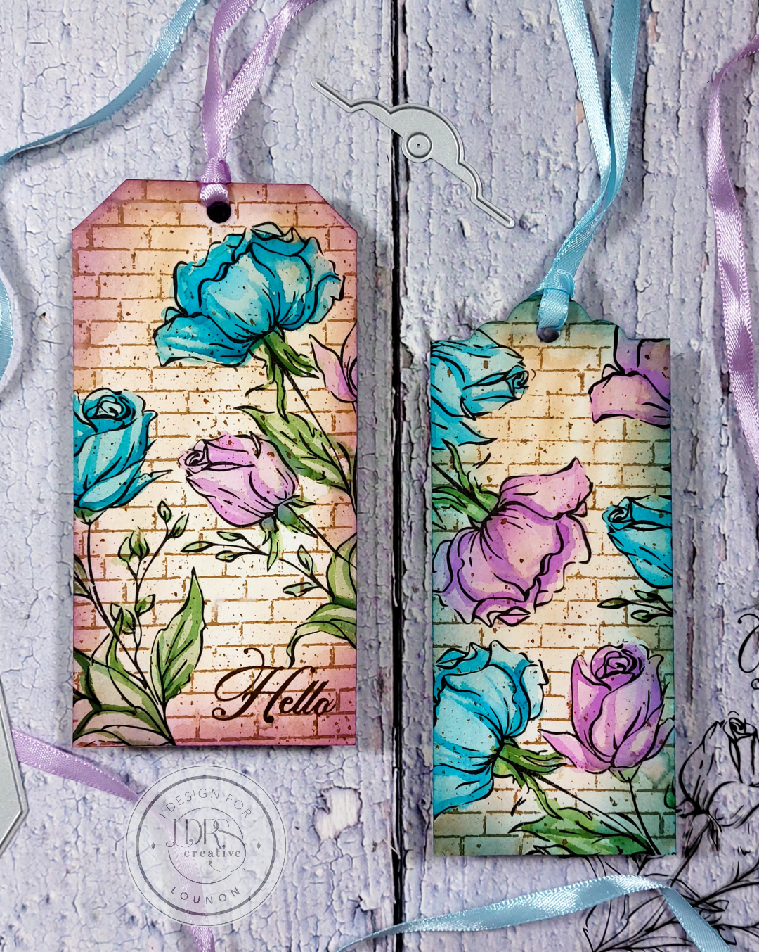 Sweet Rose Impress-ion Press + Foil Plates