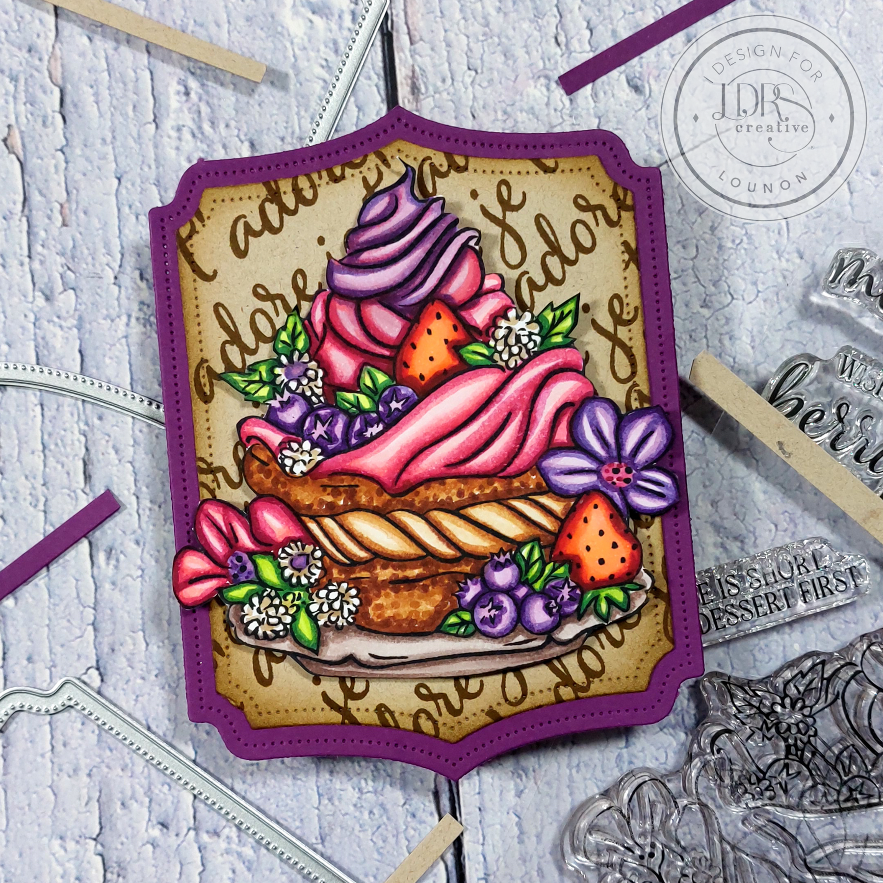 French Patisserie Coordinating Dies