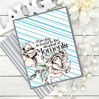Billowing Blossoms 4x6 Stamps and Coordinating Dies Bundle