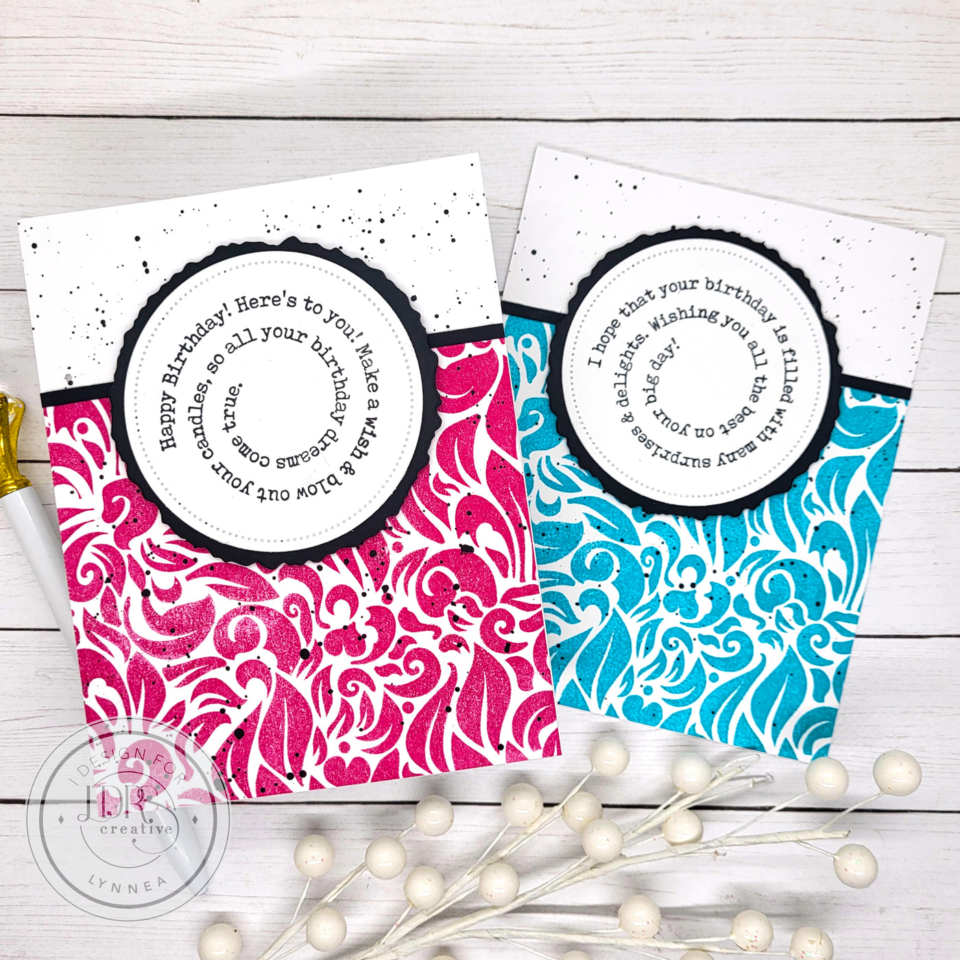 Winding Special Occasions 5x7 Stamps