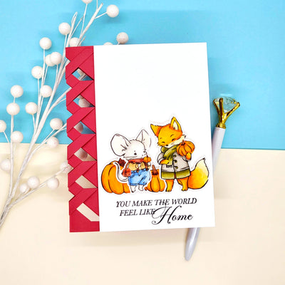 Autumn Tails Stamps and Coordinating Dies Bundle