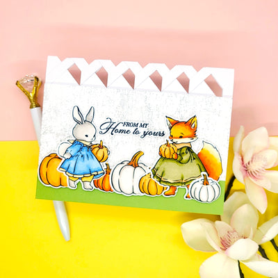Autumn Tails Stamps and Coordinating Dies Bundle
