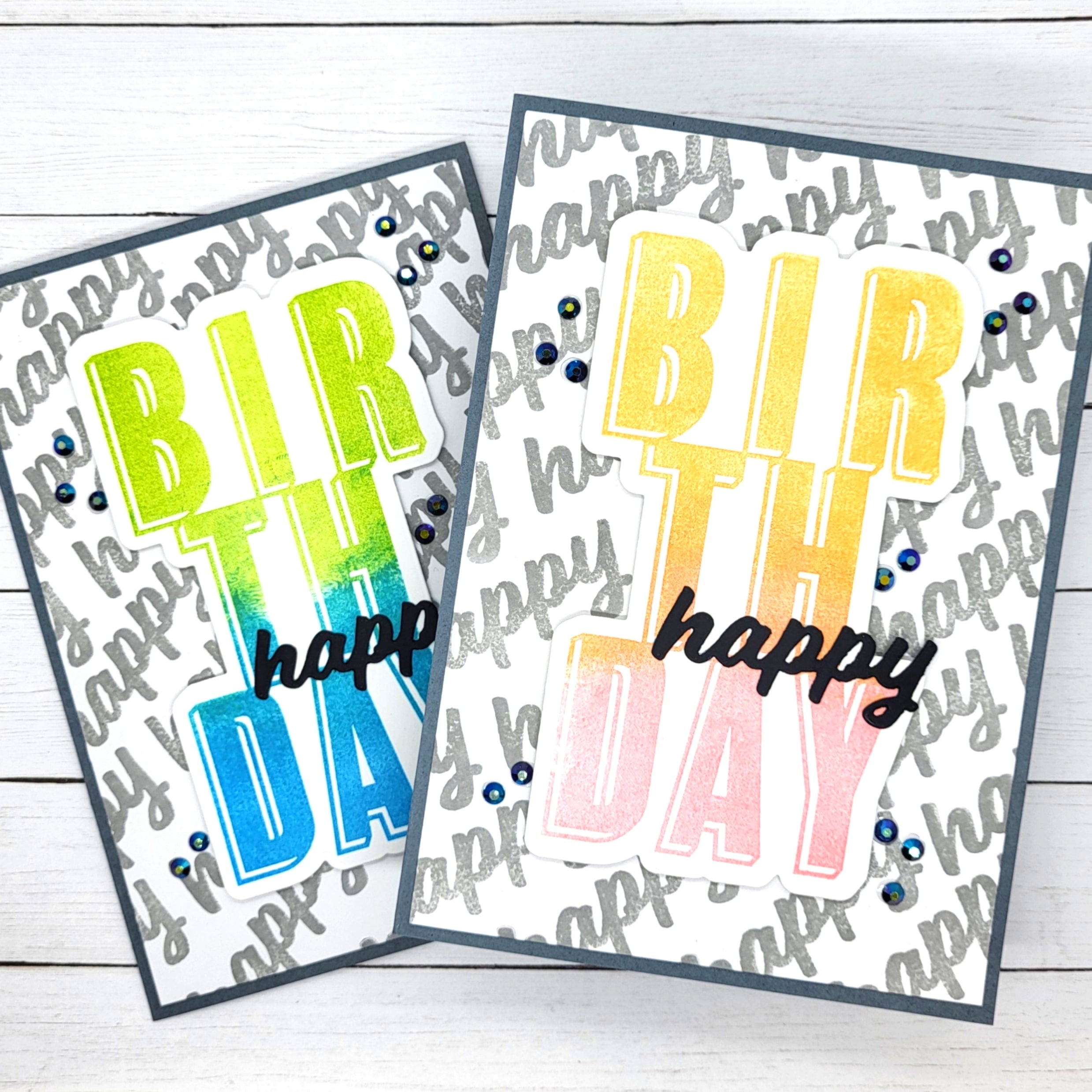 Big Word 4x6 Stamps - Birthday – LDRS Creative