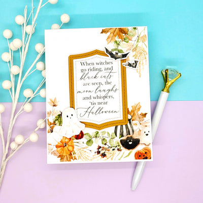 Cozy Halloween Card Kit