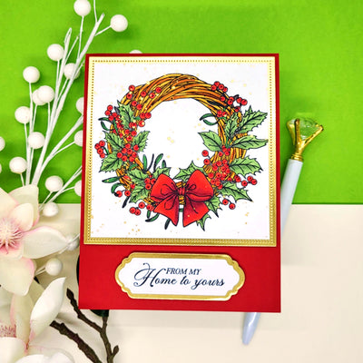 Me To You Holiday Sentiments Stamps and Coordinating Dies Bundle