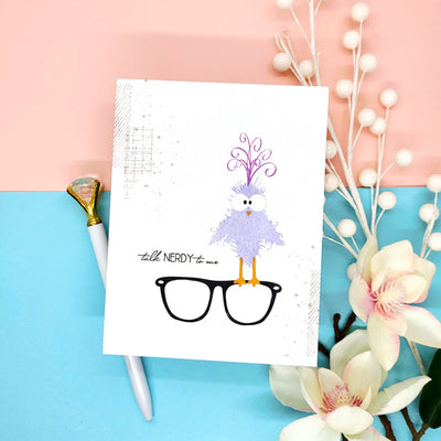PRE-ORDER:  Fuzzy Wuzzies 4x6 Stamps and Coordinating Dies