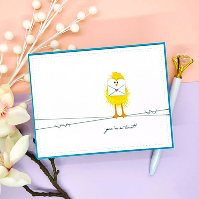 PRE-ORDER:  Fuzzy Wuzzies 4x6 Stamps and Coordinating Dies