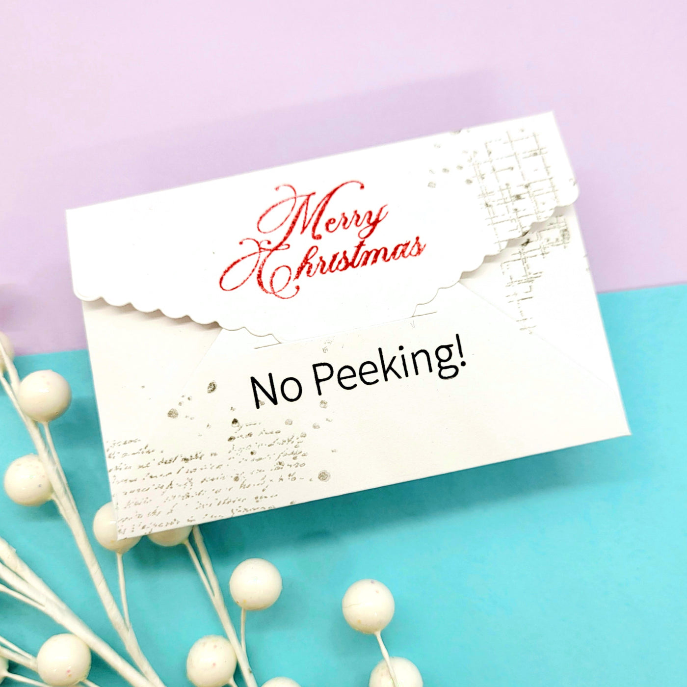 Gift Card Scallop Envelope Die