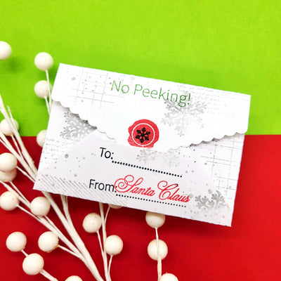 Gift Card Scallop Envelope Die