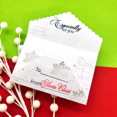 Gift Card Scallop Envelope Die