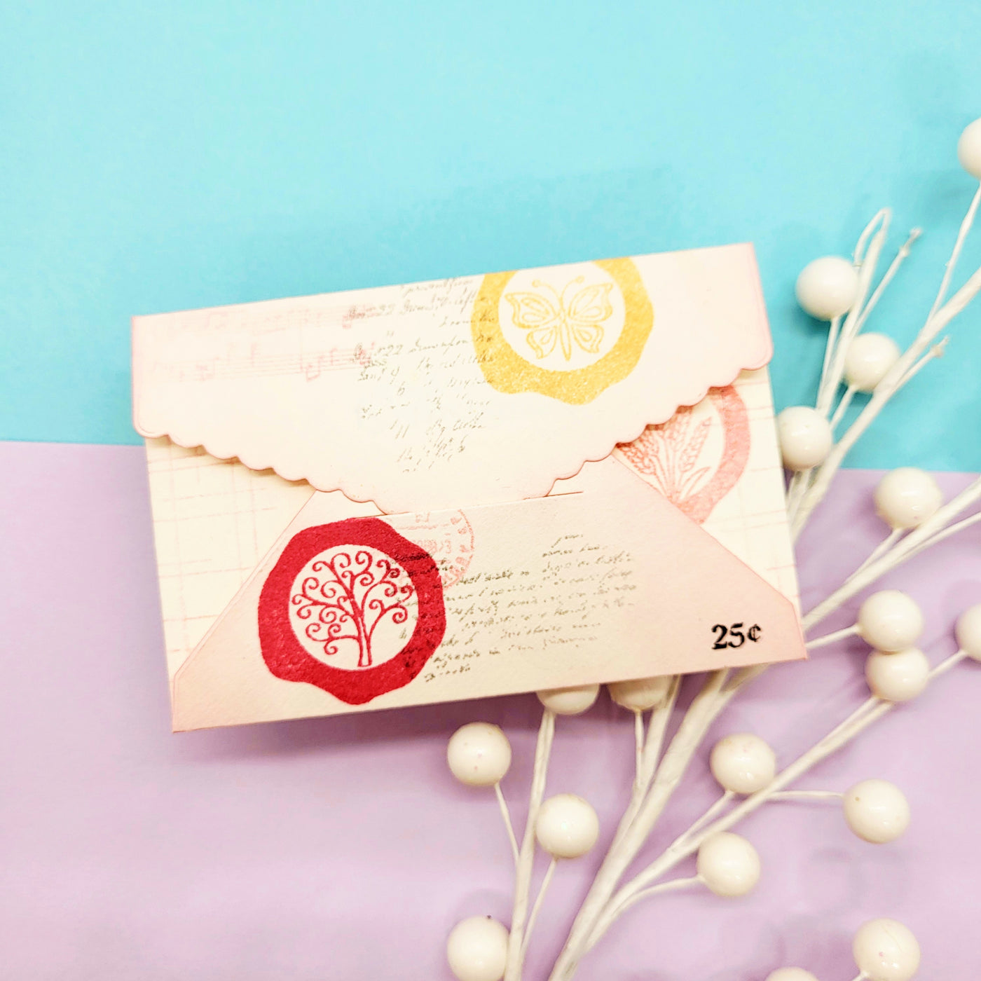 Gift Card Scallop Envelope Die