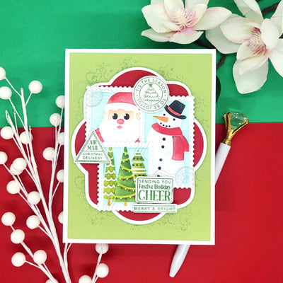 Distress Background 5x7 Stamp