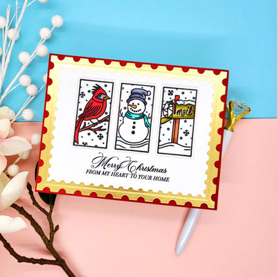 Me To You Holiday Sentiments Stamps and Coordinating Dies Bundle