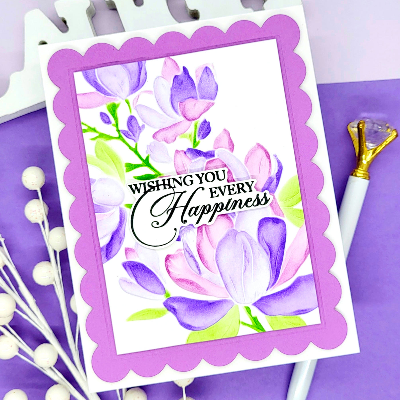 Sweet Magnolias 6x8 Stamps