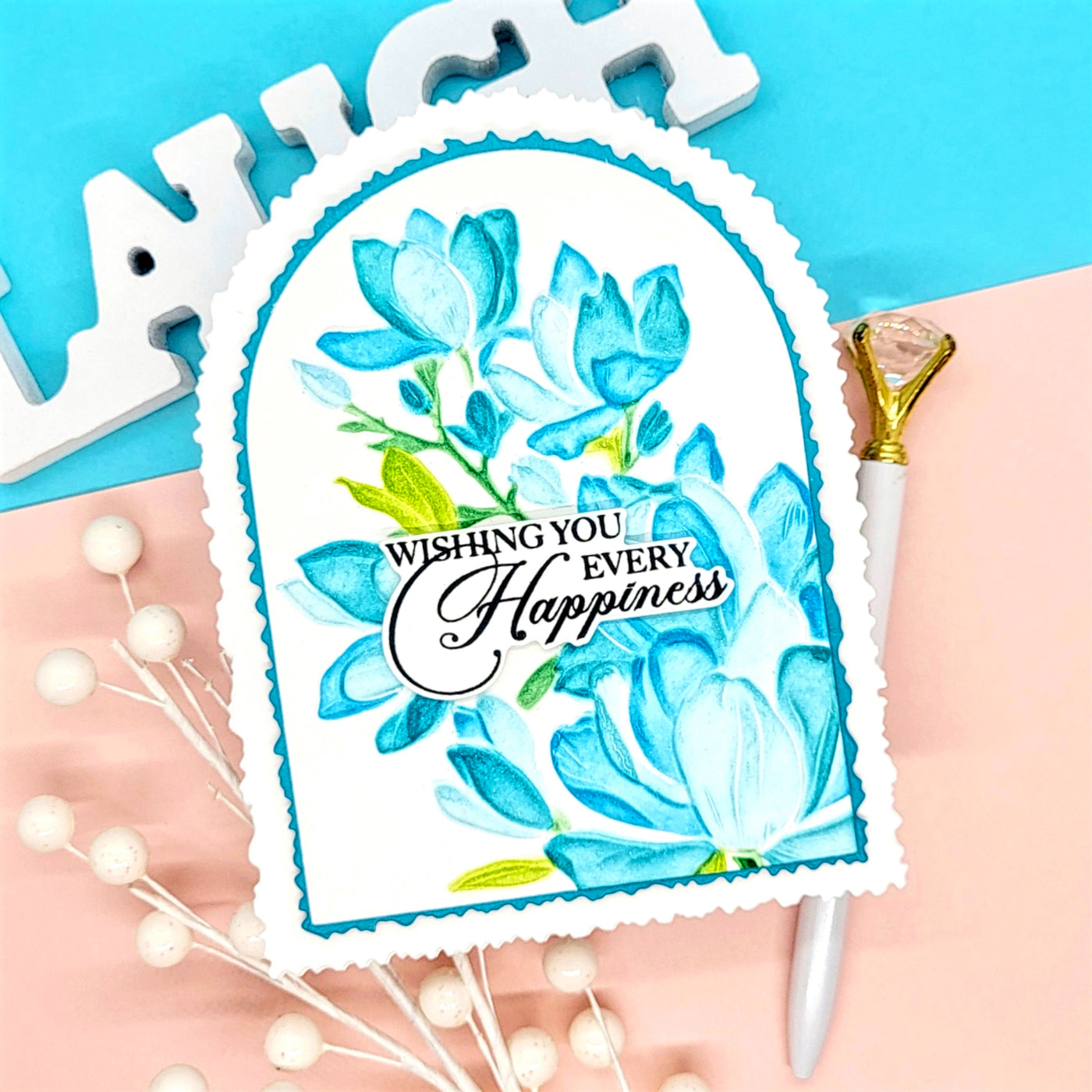 Sweet Magnolias 6x8 Stamps