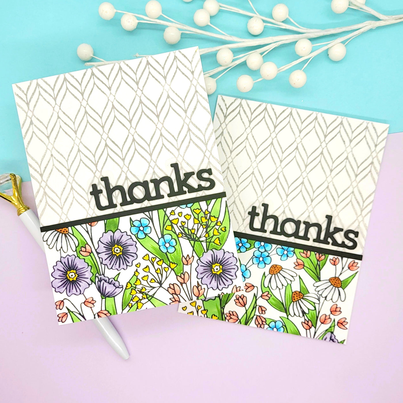 Summer Background Impress-ion Press + Foil Plates Bundle