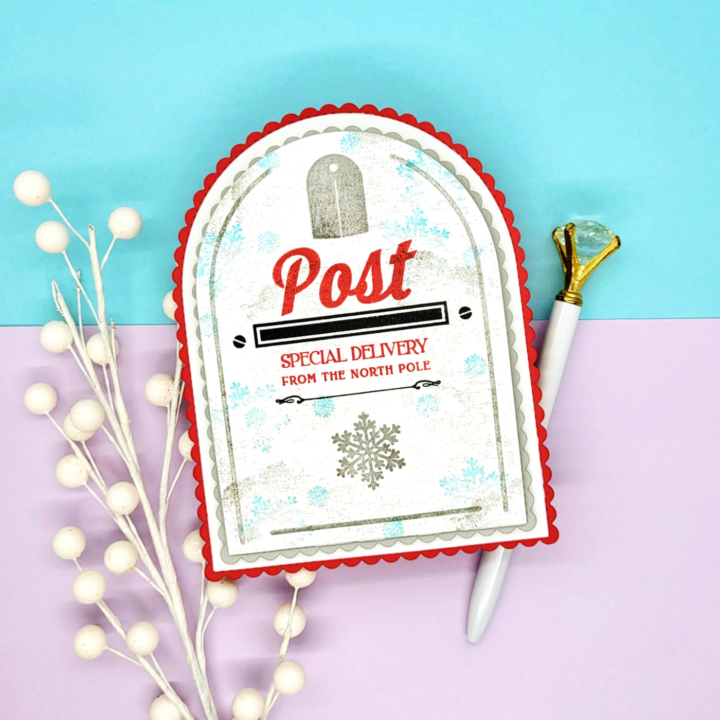 Distress Background 5x7 Stamp