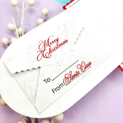 Gift Card Scallop Envelope Die
