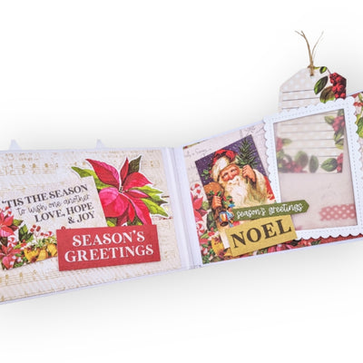 Yuletide Floral Ephemera Pieces