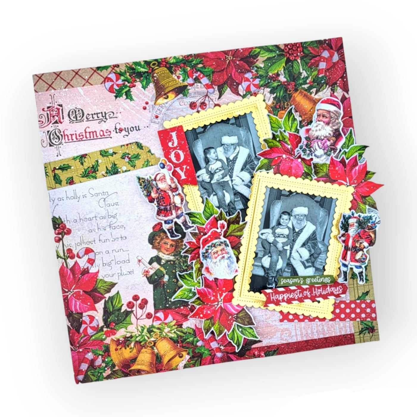 Yuletide Rub-On Transfer Sheets