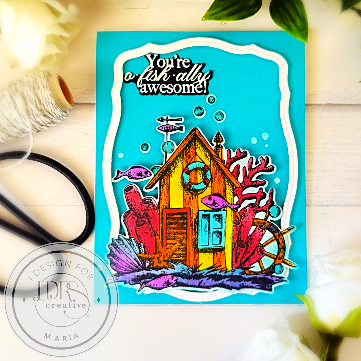 The Sea Shack 4x6 Stamps