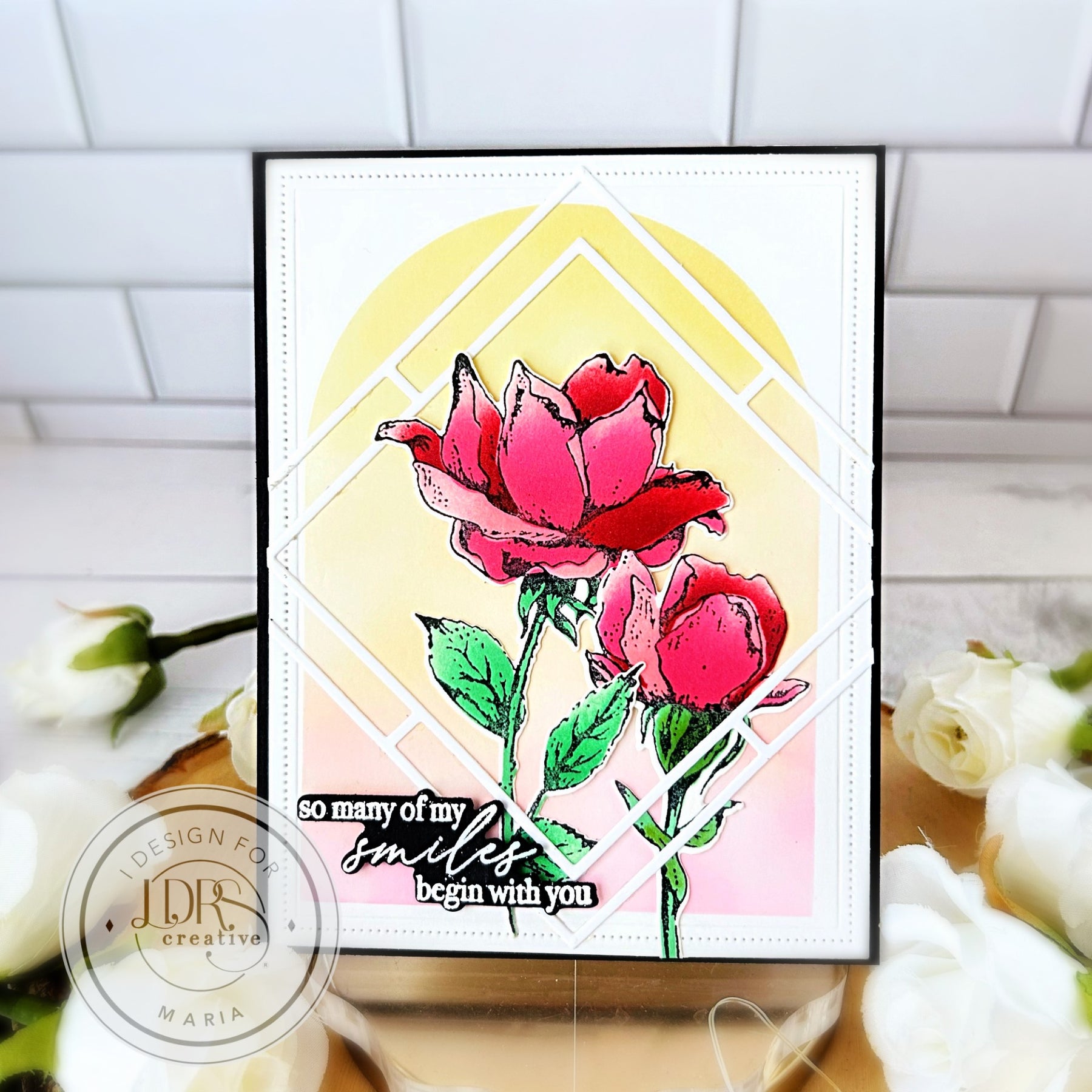 Velvet Petals Impress-ion Press + Foil Plates