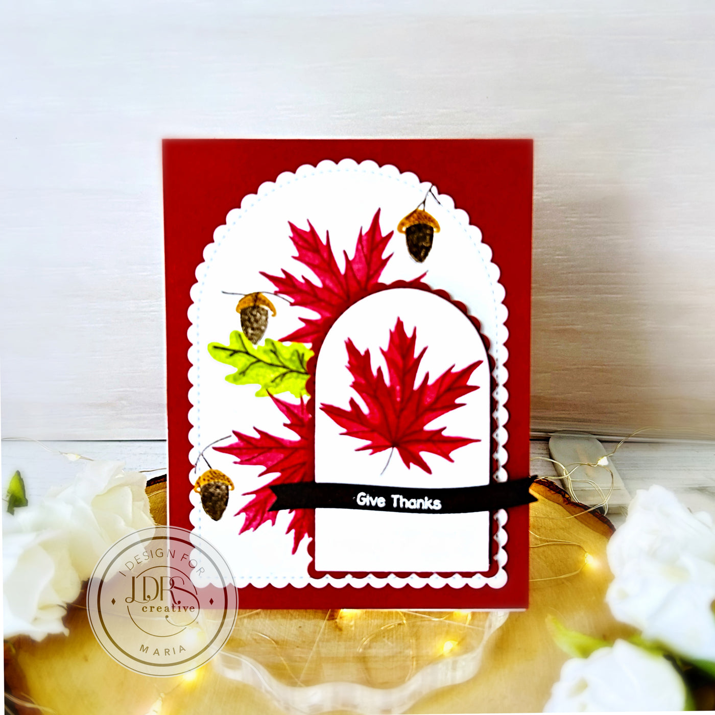 Autumn Blooms Stamps and Stencil Bundle