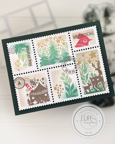 Postage Collage Dies