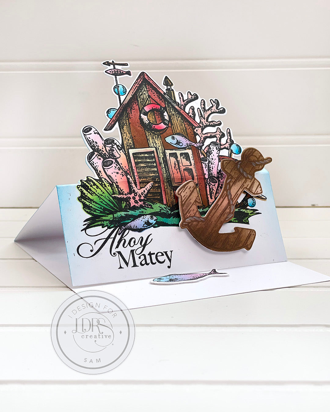 The Sea Shack 4x6 Stamps