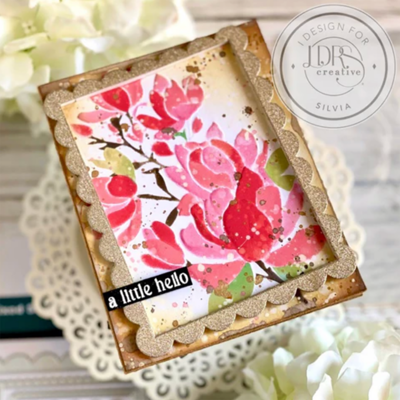 Sweet Magnolias Layering Stencils