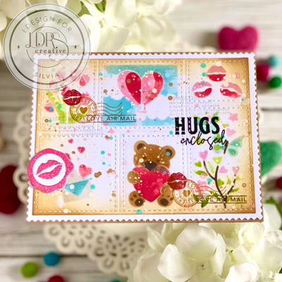 Nested Postage Collage Dies