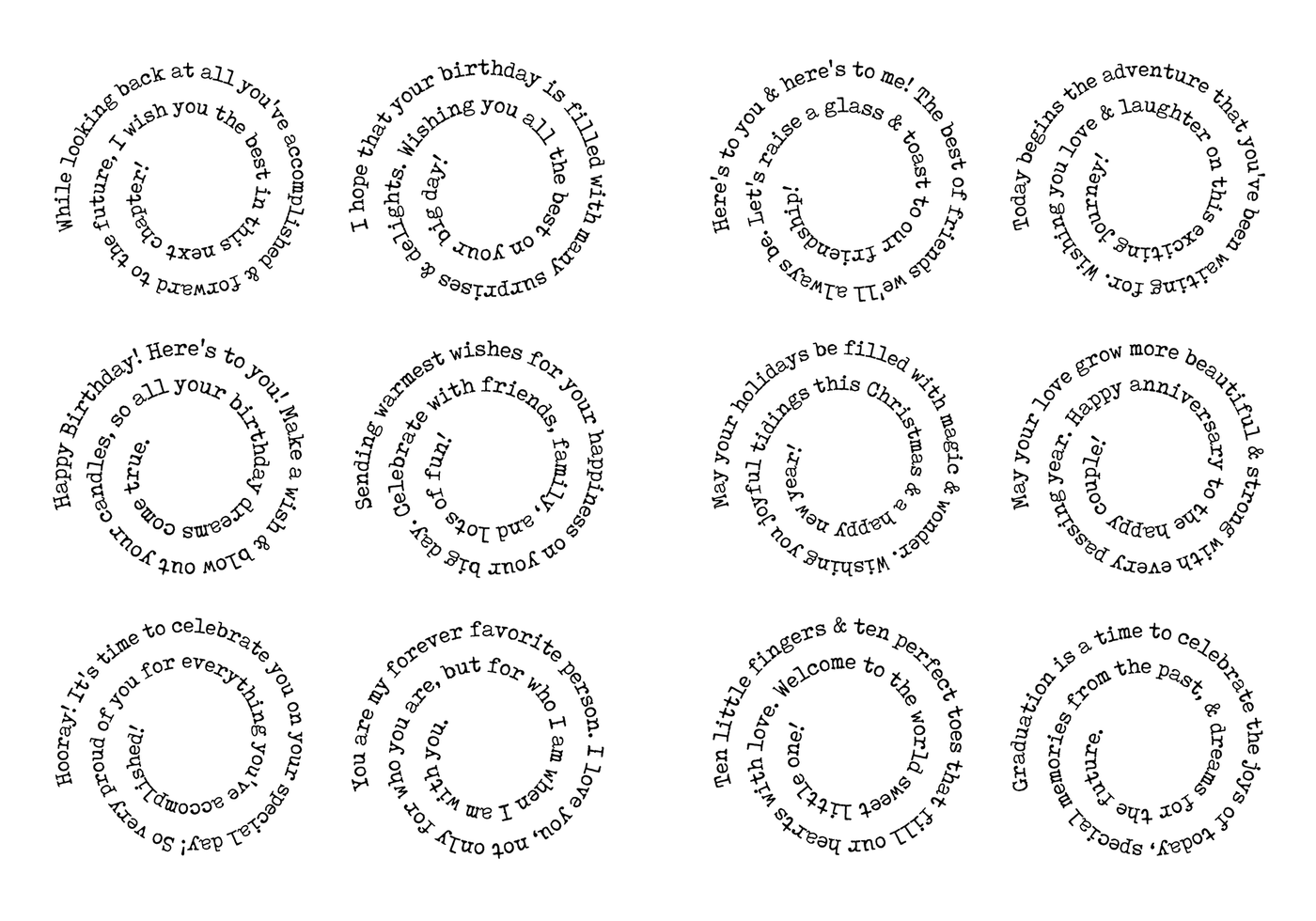 Winding Sentiments Bundle