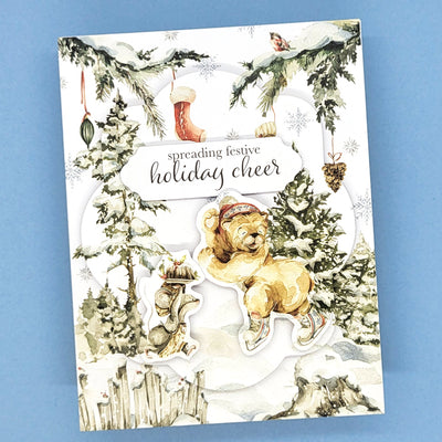 Woodland Christmas Card Kit