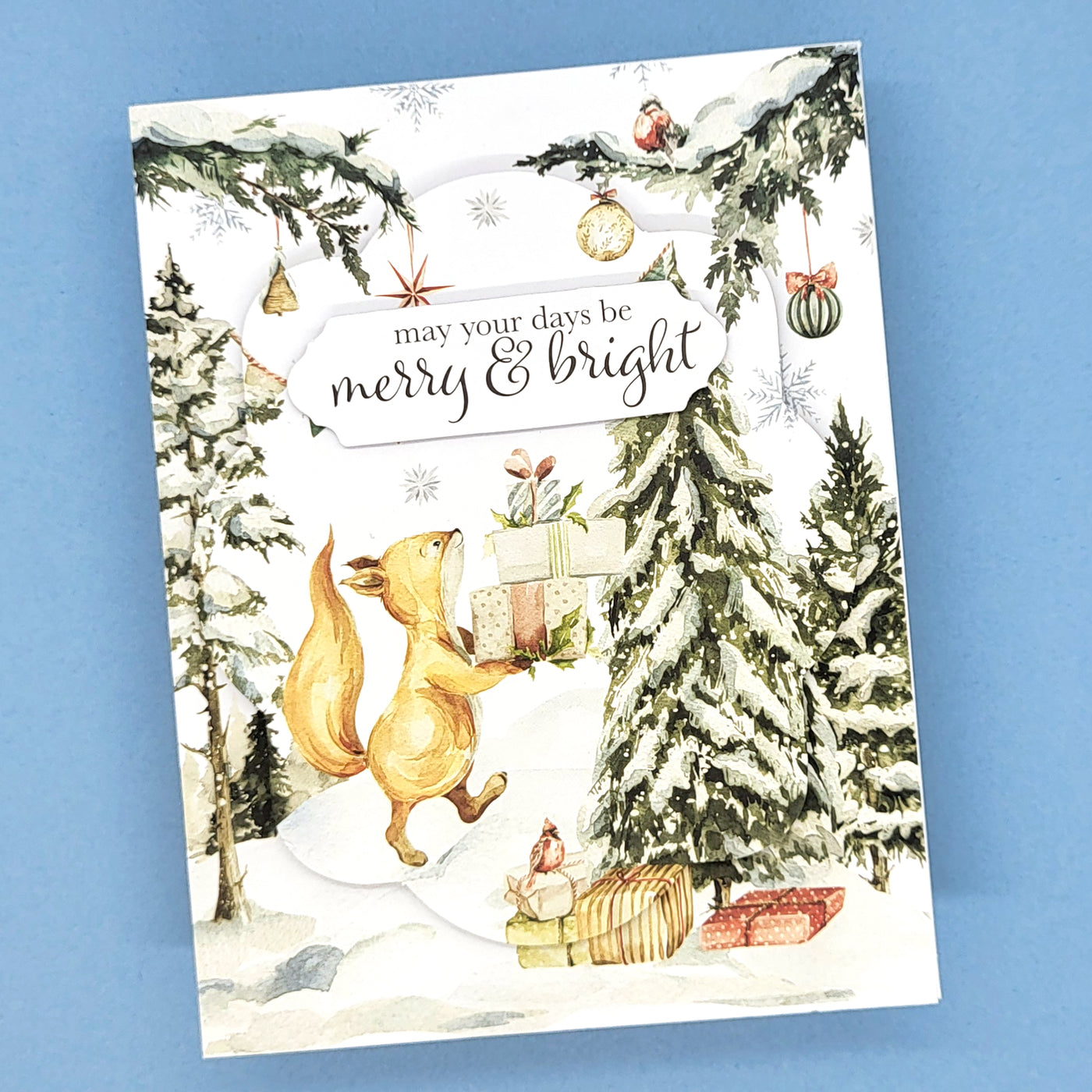 Woodland Christmas Card Kit