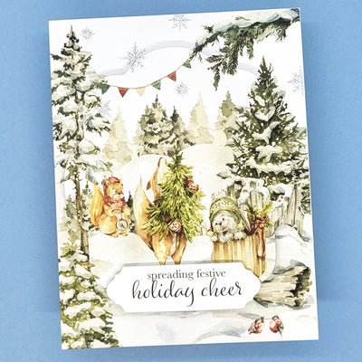 Woodland Christmas Card Kit