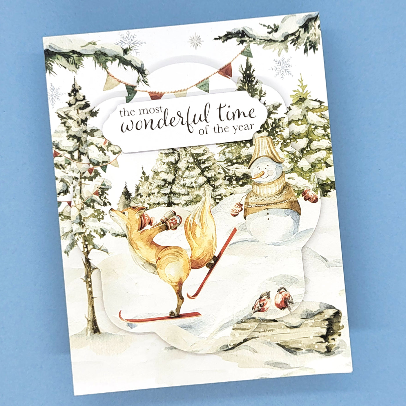 Woodland Christmas Card Kit