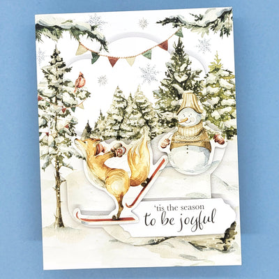Woodland Christmas Card Kit