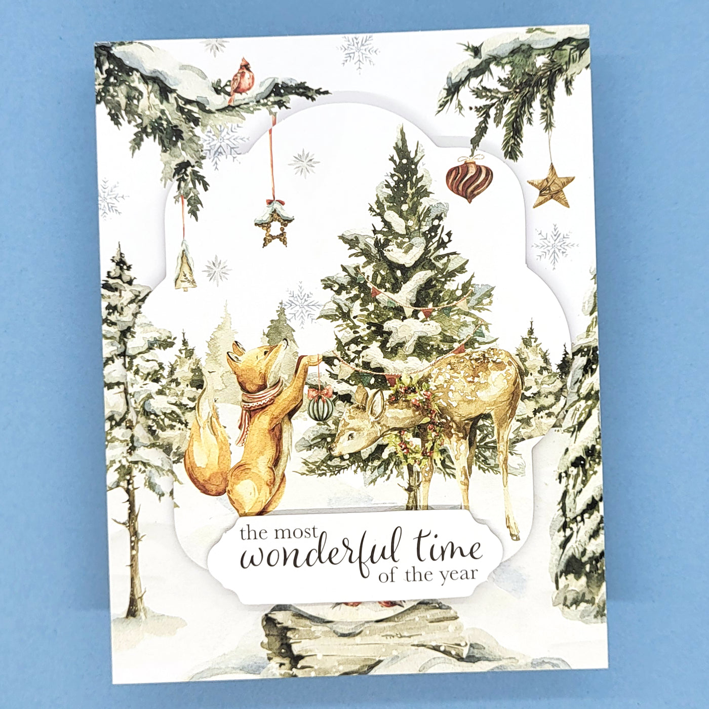 Woodland Christmas Card Kit