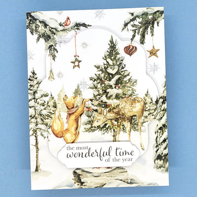 Woodland Christmas Card Kit