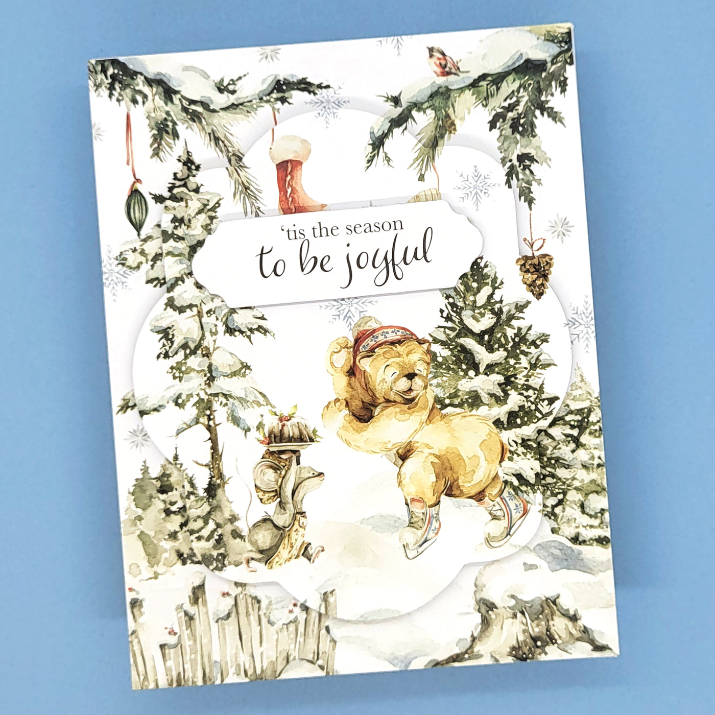 Woodland Christmas Card Kit