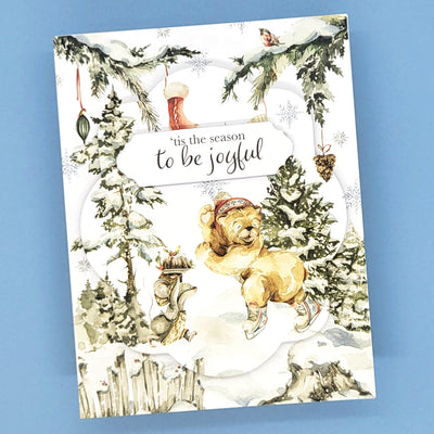 Woodland Christmas Card Kit