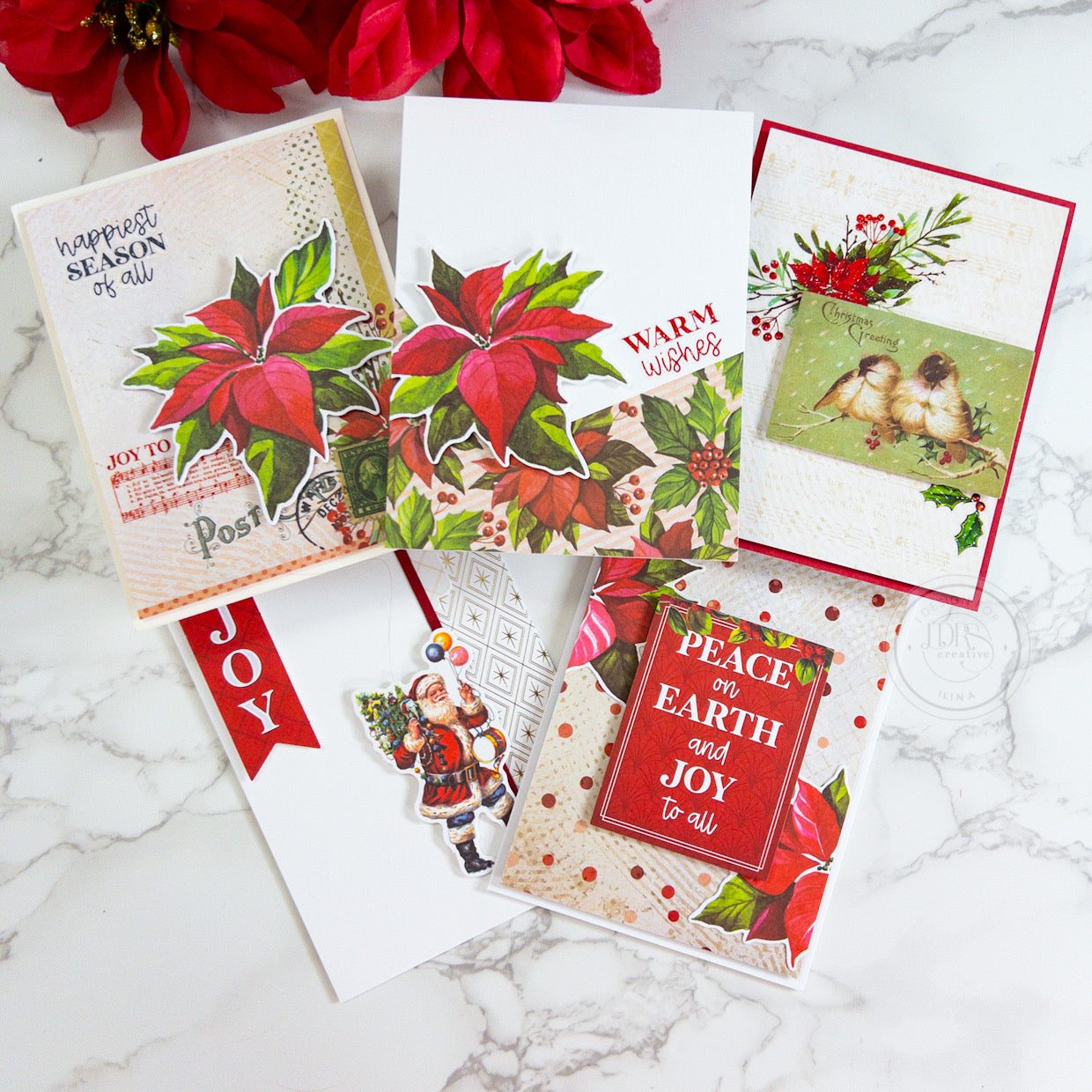 Yuletide Tag Yuletide Tag Ephemera Pieces – LDRS Creative