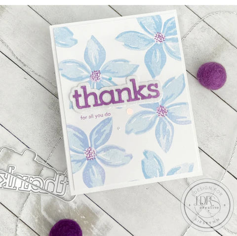 Simply Sentiments 4x6 Stamps and Simply Word Dies Bundle