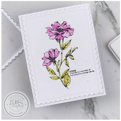 Victorian Petals Impress-ion Press + Foil Plate, Coordinating Die, and Layering Stencils Bundle