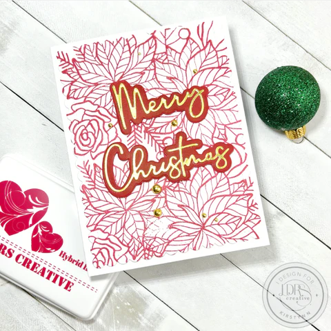 Winter Bouquet Stamps and Layering Stencils Bundle